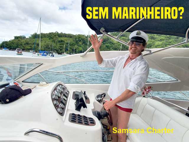 Passeio de lancha sem marinheiro