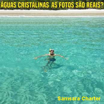 Ubatuba, águas cristalinas na ilha Anchieta